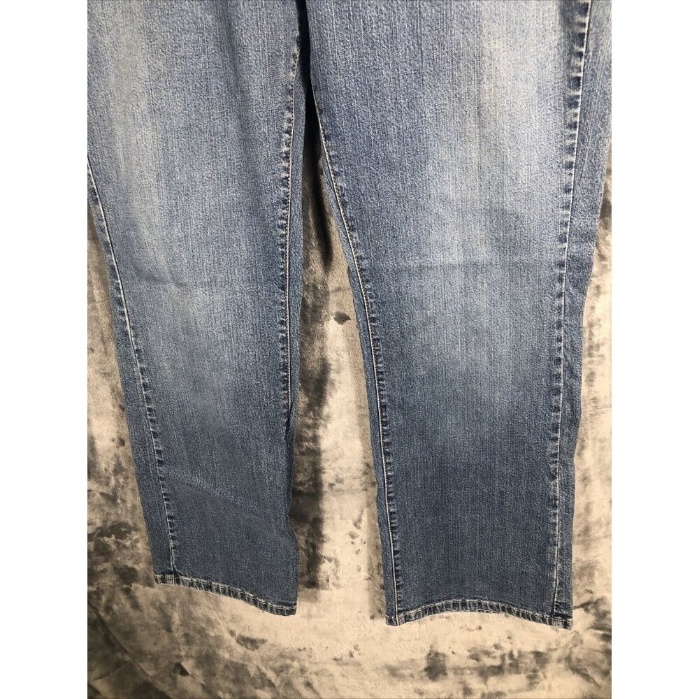 Levi's 518 Super Low JR Size 19 Denim Blue Jeans Cotton Blend Boot Cut - Picture 2 of 15